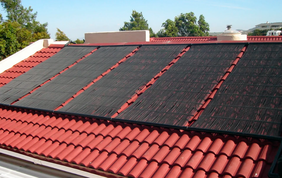 Coletor solar convencional 