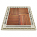 Tampa 80x80 Simples Rebaixada Com Grelha Casa Máquinas Gda
