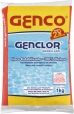 Genclor Cloro Granulado Estabilizado Dicloro Piscina 1kg