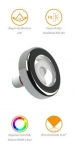 KIT 2 REFLETOR 6W RGB PREMIUM THOLZ CABO 2M