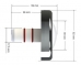KIT 2 REFLETOR 6W RGB PREMIUM THOLZ CABO 2M