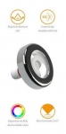 KIT 3 REFLETOR 6W RGB PREMIUM THOLZ CABO 2M