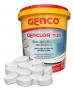 4 Baldinho Genclor Pastilha Tablete 20g Cloro Piscina 900g