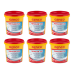 6 Baldinho Genclor Pastilha Tablete 20g Cloro Piscina 900g
