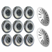 3 Aspiração Pratic 6 Retorno Pratic 2 Ralos fundo Inox 304