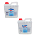 Kit 2 Algicida De Choque Domclor 5L Limpeza Para Piscina