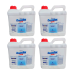 Kit 4 Algicida De Choque Domclor 5L Limpeza Para Piscina