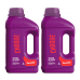 Kit 2 Algicida De Choque Domclor 1l Limpeza Para Piscina
