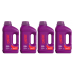 Kit 4 Algicida De Choque Domclor 1l Limpeza Para Piscina