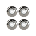 Kit 4 Refletor Led Inox RGB 9W Para Piscina Luxpool
