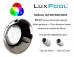 Kit 6 Refletor Inox Led RGB 9W Piscina Luxpool Com Cabo 10M