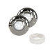 Kit 2 Refletor Inox Led RGB 9W Piscina Luxpool Com Cabo 10M