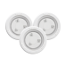 Kit 3 Refletor Led Rgb 4,5w Piscina De Fibra Fluidra Ip68