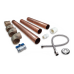 KIT INSTALACAO COBRE 1 1/2" P/ GV 6/9/12 KW P/SAUNA SODRAMAR