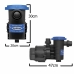 Kit Bomba 1/3 CV Syllent e Filtro GRE300 Piscina Até 30.000L
