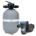 Kit Bomba 1/2 CV Syllent e Filtro GRE400 Piscina Até 42.000L