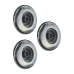 Kit 3 Dispositivos de Retorno Inox Pratic Sodramar 50mm