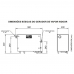 Sauna Gerador de Vapor Universal Steam Inox Indoor 12KW/18m³