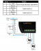 Controlador 2 Saída PDX1374N + Fonte Fasgold 12V/5A 60W