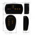 Kit 2 Refletor INOX RGB 9W + Módulo 2 Saídas + Fonte 2A 24W