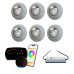SmartLux + Fonte Blindada IP68 5A 60W + 06 Refletor RGB 9W