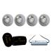Módulo 2 Saídas + Fonte Blindada 3A 36W + 04 Refletor RGB 9W