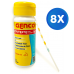 KIT 8 FITA TESTE para Piscinas 5x1 - Fácil e Rápido Genco