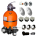Kit Completo Piscina Filtro E Motobomba Nautilus Até 52.000l