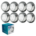 8 Refletor LED RGB Aço Inox 316 LUX 12W c/cabo 10m - Fluidra