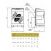 Sauna 15KW Trifásico Quadro Analógico Kit Instalação Cobre