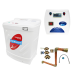 Sauna 12kw CL Bifásica com Quadro Digital e Instalação Cobre