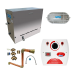 Sauna Steam 12kw Até 18m³ + Analógico + Luminária + KitCobre