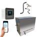Sauna Steam Inox 6kw Indoor Até 6m³ Touch Wi-Fi Inst. Inox