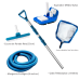 Kit Limpeza Piscina Fibra Dispositivo Aspirador Peneira