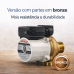 Pressurizador Komeco TP40 Bronze Aumenta Press&atilde;o da &Aacute;gua