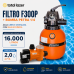 Filtro e Bomba Petra Centr&iacute; 1/4 Piscinas at&eacute; 16000L Nautilus
