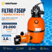 Filtro e Bomba Petra Centr&iacute; 1/3 Piscinas at&eacute; 29000L Nautilus
