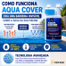 Kit 2 Capa Térmica Líquida Aqua Cover 900ml