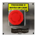 Bot&atilde;o de Emerg&ecirc;ncia Para Piscinas Casa de M&aacute;quina Sodramar