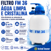 Bomba BMCP-33 1/3cv Centrifulga c/pf e Filtro Fm 36 Ecom