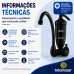 Purificador Lorenzetti com Torneira Acqua Bella Preto
