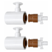 Kit 2 Prolongador da Hidro Plug Pooltec 50mm Original Canhão