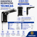 Chuveiro Acqua Duo Ultra Lorenzetti Preto Cromado 
