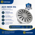 Ralo de Fundo Piscina Inaqua Pratique Inox 316 60mm