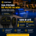 Kit Smart Lux Completo 2 Saídas Fonte e 06 Refletor Inox RGB
