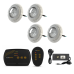 Kit Smart Lux Completo 2 Sa&iacute;da com Fonte e 04 Refletores RGB
