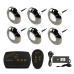 Kit Smart Lux Completo 2 Saídas Fonte e 06 Refletor Inox RGB