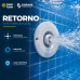 Kit Dreno Duplo Sibrape Piscina Retorno Aspiração Nível
