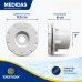 Kit 03 Dispositivo de Retorno Premium Vinil Sibrape 2"