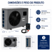 Trocador De Calor GRE 14 Inverter Piscina Até 65.000L